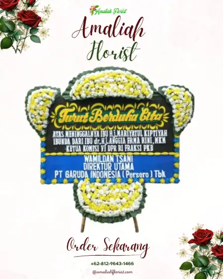 Papan Bunga Duka Lumbis Ogong